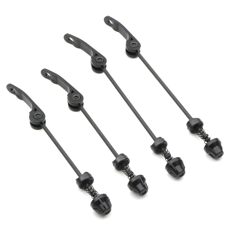 Rowiz 2 Pair Quick Release Bicycle Skewer, Road Mountain Bike Front and Rear Axle Hollow Shaft Set - Image 1